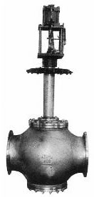 Shut off valve with cylinder