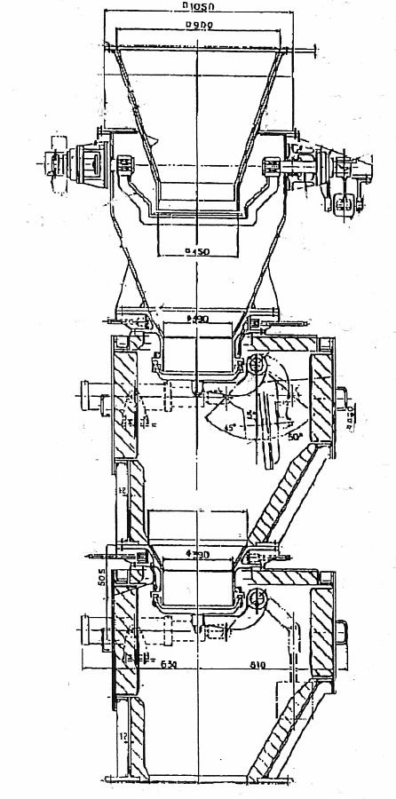 Feeder Valves for Mud Melting Refuse-Burner