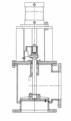 Vacuum Valve with cylinder 