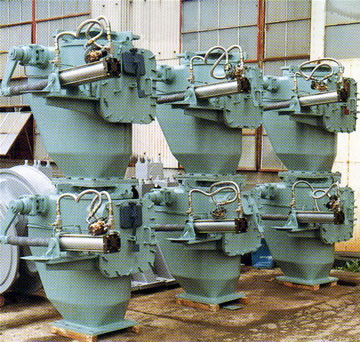 Double valves of dust discharge for Sinter Plant@